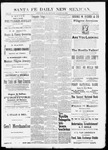 Santa Fe Daily New Mexican, 08-19-1889 by New Mexican Printing Company