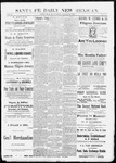 Santa Fe Daily New Mexican, 08-20-1889 by New Mexican Printing Company