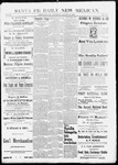 Santa Fe Daily New Mexican, 08-24-1889 by New Mexican Printing Company
