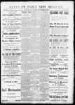 Santa Fe Daily New Mexican, 09-10-1889 by New Mexican Printing Company