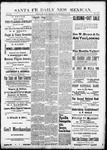 Santa Fe Daily New Mexican, 09-16-1889 by New Mexican Printing Company