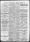 Santa Fe Daily New Mexican, 09-17-1889 by New Mexican Printing Company