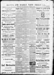 Santa Fe Daily New Mexican, 10-23-1889 by New Mexican Printing Company