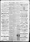 Santa Fe Daily New Mexican, 10-24-1889 by New Mexican Printing Company