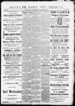 Santa Fe Daily New Mexican, 10-25-1889 by New Mexican Printing Company