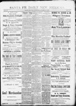 Santa Fe Daily New Mexican, 10-26-1889 by New Mexican Printing Company