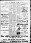 Santa Fe Daily New Mexican, 11-02-1889 by New Mexican Printing Company
