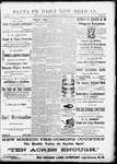 Santa Fe Daily New Mexican, 11-07-1889 by New Mexican Printing Company