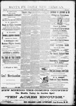 Santa Fe Daily New Mexican, 11-08-1889 by New Mexican Printing Company