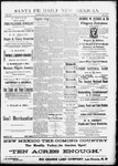 Santa Fe Daily New Mexican, 11-20-1889 by New Mexican Printing Company