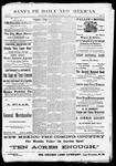 Santa Fe Daily New Mexican, 04-29-1890 by New Mexican Printing Company