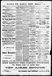Santa Fe Daily New Mexican, 10-25-1890 by New Mexican Printing Company