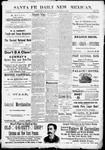 Santa Fe Daily New Mexican, 12-29-1890 by New Mexican Printing Company