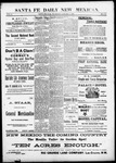 Santa Fe Daily New Mexican, 01-08-1891 by New Mexican Printing Company