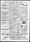 Santa Fe Daily New Mexican, 02-20-1891 by New Mexican Printing Company