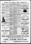 Santa Fe Daily New Mexican, 05-29-1891 by New Mexican Printing Company