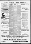 Santa Fe Daily New Mexican, 06-22-1891 by New Mexican Printing Company