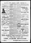Santa Fe Daily New Mexican, 07-08-1891 by New Mexican Printing Company