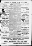 Santa Fe Daily New Mexican, 07-20-1891 by New Mexican Printing Company