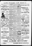 Santa Fe Daily New Mexican, 07-29-1891 by New Mexican Printing Company