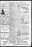 Santa Fe Daily New Mexican, 08-26-1891 by New Mexican Printing Company