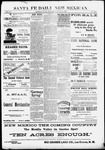 Santa Fe Daily New Mexican, 08-31-1891 by New Mexican Printing Company