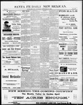 Santa Fe Daily New Mexican, 09-26-1891 by New Mexican Printing Company