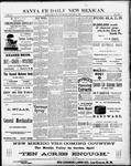 Santa Fe Daily New Mexican, 10-01-1891 by New Mexican Printing Company