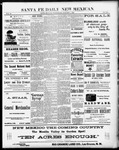 Santa Fe Daily New Mexican, 10-07-1891 by New Mexican Printing Company