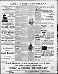 Santa Fe Daily New Mexican, 10-12-1891 by New Mexican Printing Company