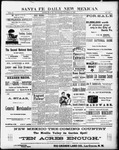Santa Fe Daily New Mexican, 10-22-1891 by New Mexican Printing Company