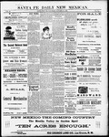 Santa Fe Daily New Mexican, 10-24-1891 by New Mexican Printing Company