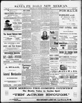 Santa Fe Daily New Mexican, 10-26-1891 by New Mexican Printing Company