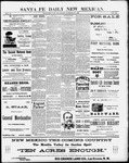 Santa Fe Daily New Mexican, 10-29-1891 by New Mexican Printing Company