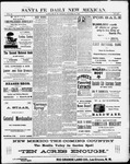 Santa Fe Daily New Mexican, 10-30-1891 by New Mexican Printing Company
