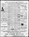 Santa Fe Daily New Mexican, 11-02-1891 by New Mexican Printing Company