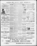Santa Fe Daily New Mexican, 11-07-1891 by New Mexican Printing Company