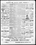 Santa Fe Daily New Mexican, 11-19-1891 by New Mexican Printing Company