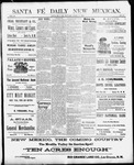 Santa Fe Daily New Mexican, 04-25-1892 by New Mexican Printing Company