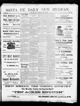 Santa Fe Daily New Mexican, 05-27-1892 by New Mexican Printing Company