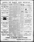 Santa Fe Daily New Mexican, 07-08-1892 by New Mexican Printing Company