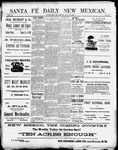 Santa Fe Daily New Mexican, 07-22-1892 by New Mexican Printing Company