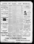 Santa Fe Daily New Mexican, 08-09-1892 by New Mexican Printing Company