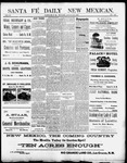 Santa Fe Daily New Mexican, 08-29-1892 by New Mexican Printing Company