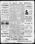 Santa Fe Daily New Mexican, 09-19-1892 by New Mexican Printing Company