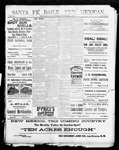 Santa Fe Daily New Mexican, 11-01-1892 by New Mexican Printing Company