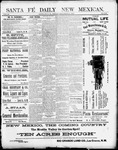 Santa Fe Daily New Mexican, 12-09-1892 by New Mexican Printing Company