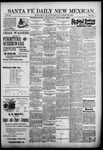 Santa Fe Daily New Mexican, 11-23-1895 by New Mexican Printing Company