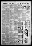 Santa Fe Daily New Mexican, 08-13-1896 by New Mexican Printing Company