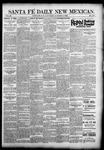 Santa Fe Daily New Mexican, 10-03-1896 by New Mexican Printing Company